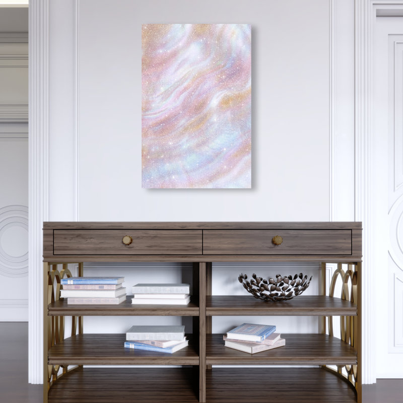 Iridescent Wave II Print by Oliver Gal, 54"H x 36"W, Gallery Wrapped