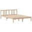 Bookcase Bed Without Mattress Solid Wood Pine-1292292224