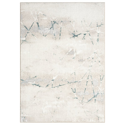 Myloh Modern Abstract Performance Indoor Area Rug