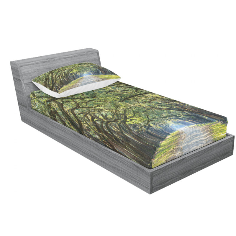 Microfiber Sheet Set, Twin XL Sheet Set with Fitted Sheet