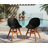 Anautica 8 - Person Eucalyptus Solid Wood Patio Dining Set Extendable Rectangular Table