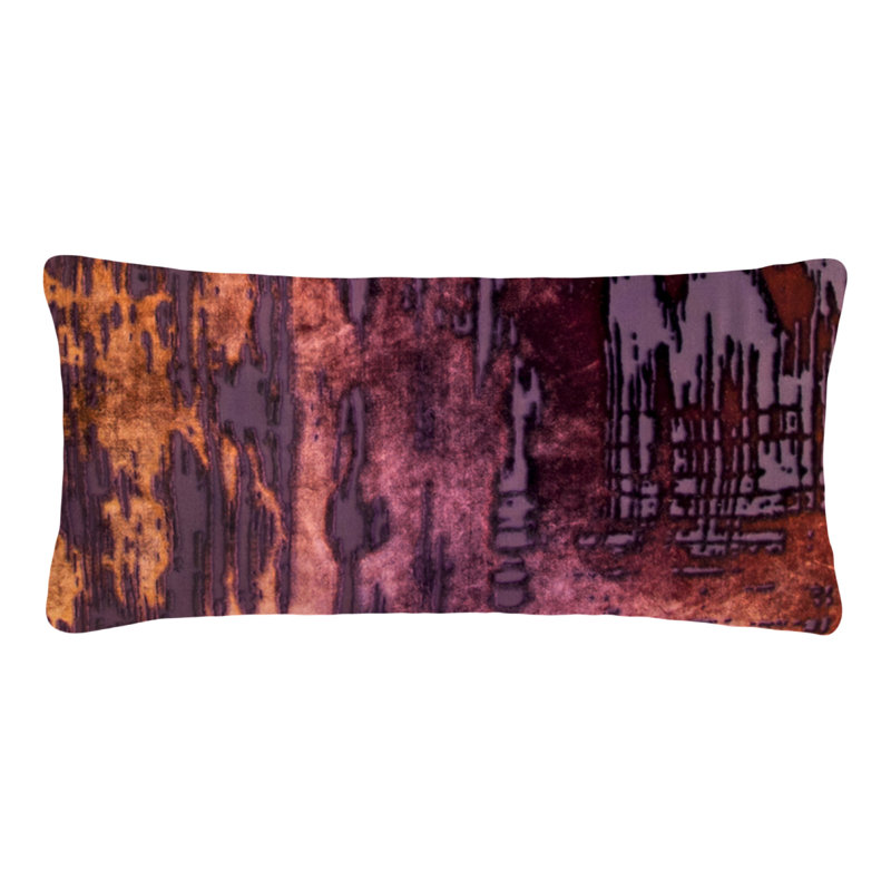 Rectangular Velvet Pillow Cover and Insert
