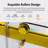 68-72 Inches *76 Inches  Frameless Double Sliding Soft-Close Shower Door, Thick Tempered Glass Door-120129619