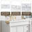 36" Modern Bathroom Storage Cabinet with Ceramic Sink, Soft-Close Doors and Adjustable Shelves - EPA/CARB Certified-1330157843
