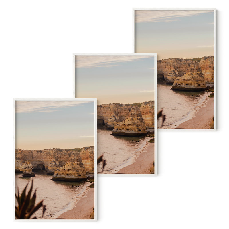 Cadre photo en bois, Blanc, 24 po x 36 po