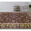 Hand Knotted Wool Oriental Area Rug in Aubergine