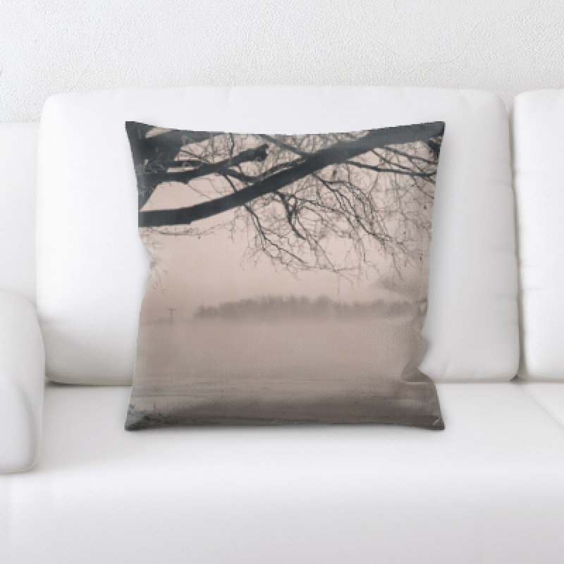 Microsuede Throw Pillow