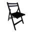 Chaises pliantes en bois massif - de 4, noir, siège à lattes confortable, convenant à diverses utilisations, pliable, chaise de 4 lb en bois avec restrictions de poids noires 4, confort d'assise, idéal pour la maison et les événements spéciaux,-1332253240