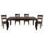 Table de salle à manger 1Pc Cherry Finish