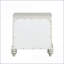 Table de chevet 2 tiroirs Maverick Platinum