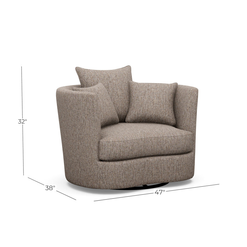 Bruno Swivel Barrel Chair, 8786-87
