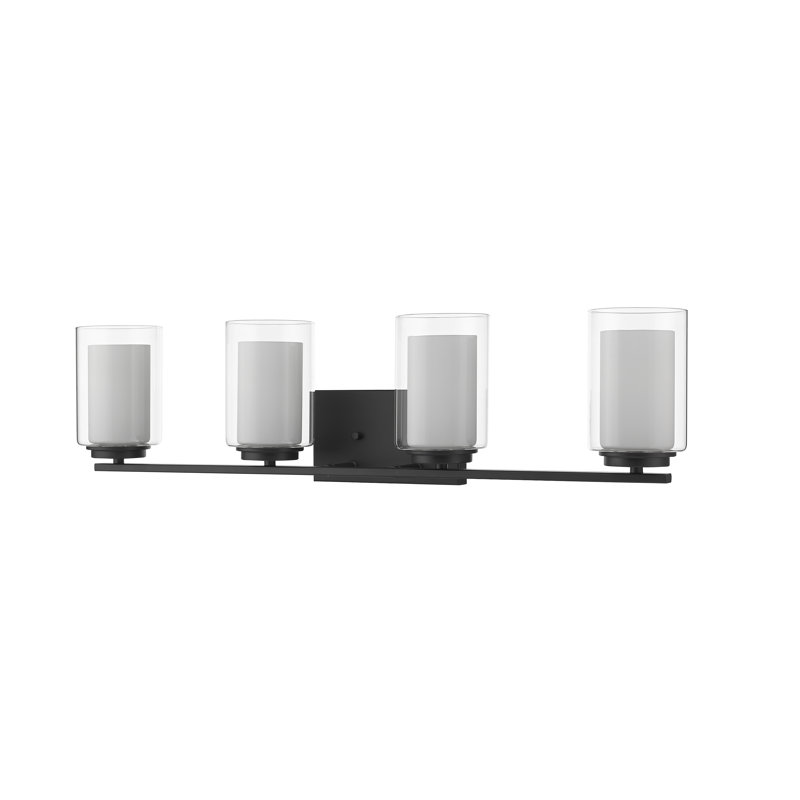 Arie 4 - Light Dimmable Vanity Light, Matte Black