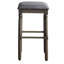 Ensemble de 2 tabourets de bar en bois Arnhem, gris-1929768364