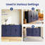 Buffet d'appoint moderne avec portes et tablettes réglables-1309232232-1309232246