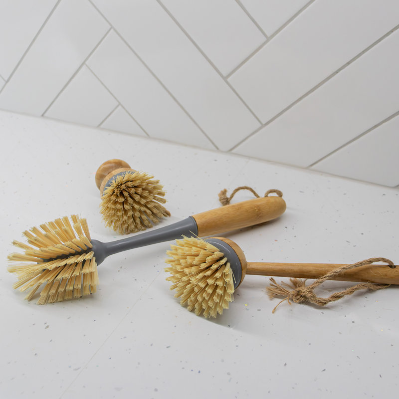 Bamboo Cleaning Essentials, Dish Brush Selection
