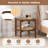 Allec Glass Top End Table Set