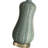 22.5in. Green Ceramic Table Lamp With Drum Shade