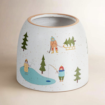 Loredana 7" Ceramic Pot Planter