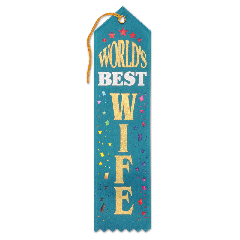 Ruban du World's Best Wife Award