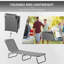 Chaise longue inclinable 74,75 po Jayapura-284917016