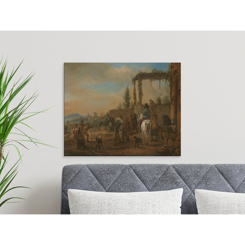 Hinman Wrapped Canvas Print Set, 60x20