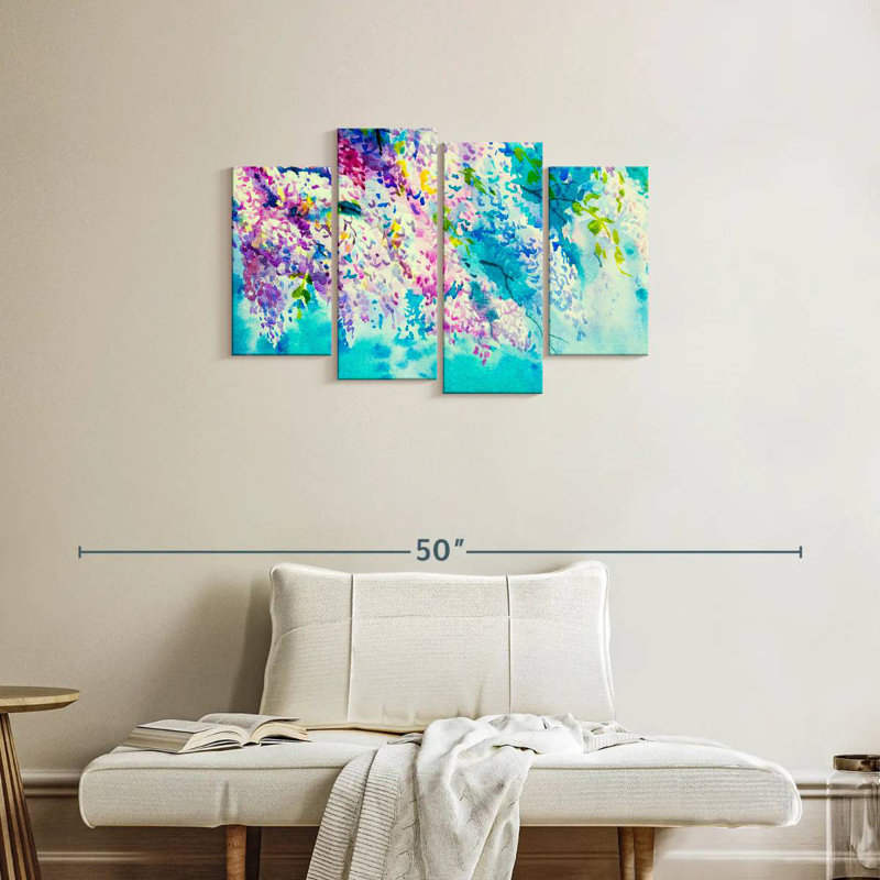 Harnek Wisteria Flowers, H 22 po x l 36 po