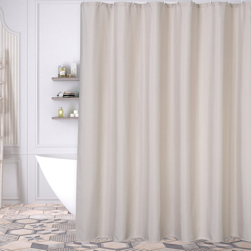 Waterproof Polyester Shower Curtain | Anti-Mould, Durable & Easy-Clean for Showers & Bathtubs – Elegant Bathroom Decor