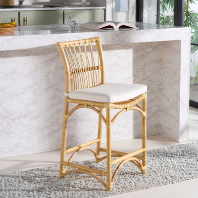 Tabouret de bar avec coussin Zorianna