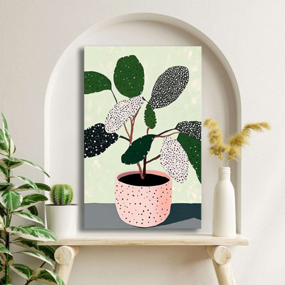 Peinture décorative sur toile