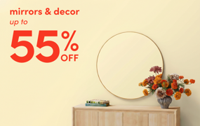 mirror & decor sale