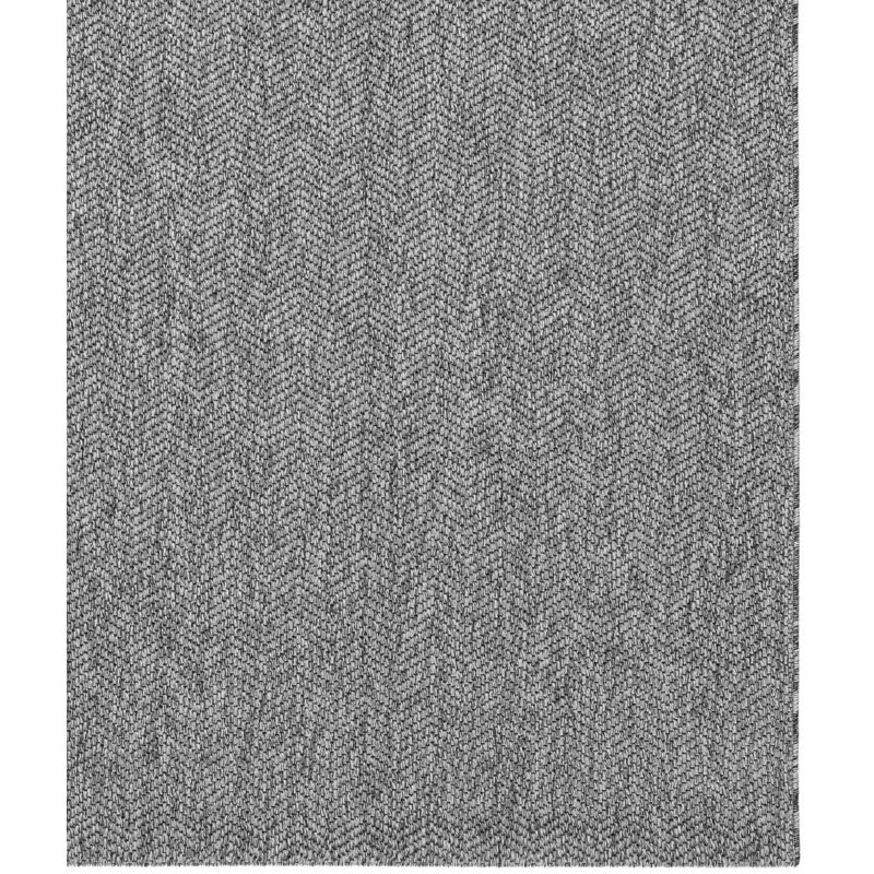 Rohaan Chevron Machine Made Indoor / Outdoor Area Rug, Rectangle 6'5" x 9'10"