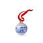 Boule de Noël italienne Spode Blue