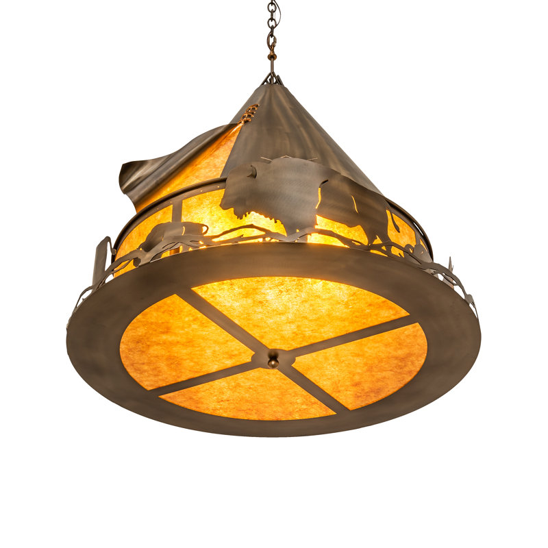 Rustic Lodge 8 - Light Pendant