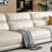 Khaki Genuine Leather Modular Sofa cushion couch-1863978042