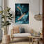 «Bake with Stars Abstract Contemporary Landscape Nature», reproduction d'art murale-130680230
