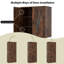 Armoire de style campagne 72 po avec 4 portes de grange