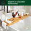 Mackenze Bamboo Bath Caddy