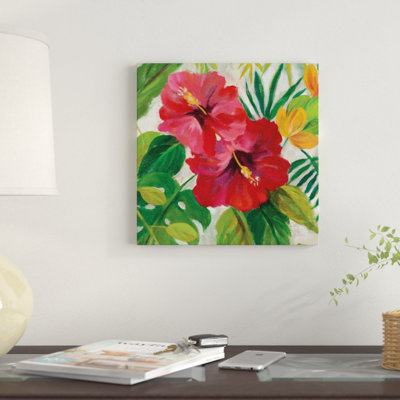 « tropical bijoux i, detail », impression sur toile