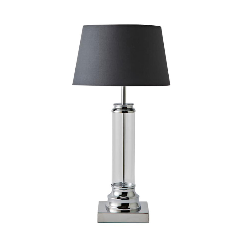 Babille Table Lamp, White, No