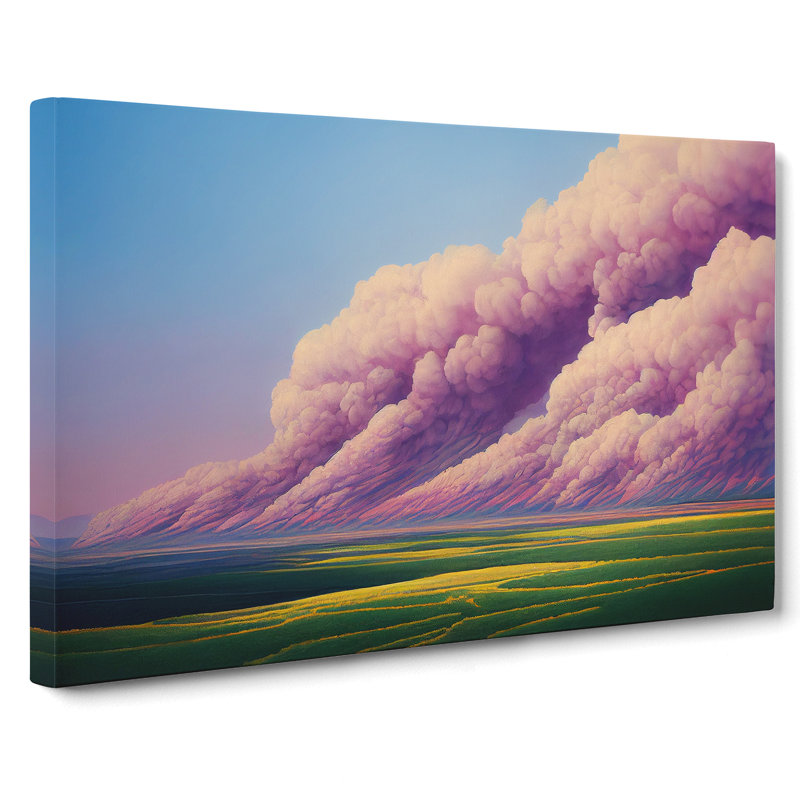 Striking Cloudy Sky - Wrapped Canvas, 40cm H x 60cm W x 3cm D
