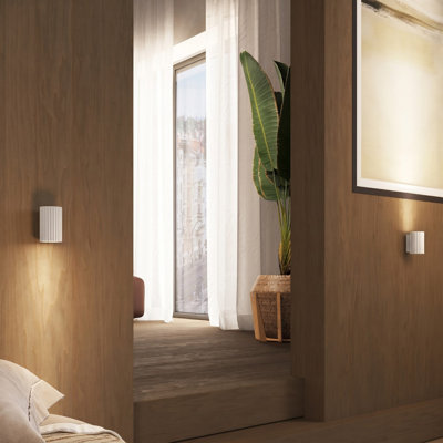 Karbon Aluminium Wall Sconce