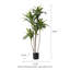 Faux arbre 54 po Dracaena Fragrans