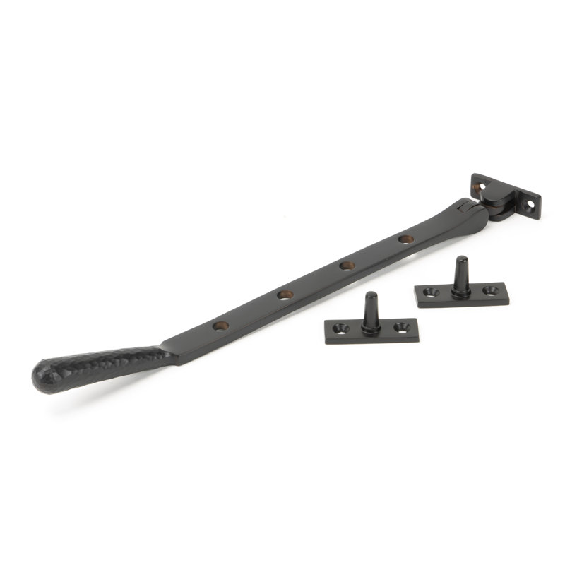 Hammered Newbury Stay Door Accessory, Aged Bronze