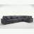 Oversized Modular Sectional Sofa Couch Set,L-Shaped Sofa Sectional, 5 Seater Sofa For Living Room Corduroy Upholstered Sofa Set With 7 Free Pillows-1659597440