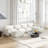 Minarik 4-Seat Chenille Fabric Upholstered Sectional Sofa With 2 Ottoman-670162002