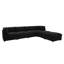 Canapé modulaire de coin avec repose-pieds Annai-1178610128