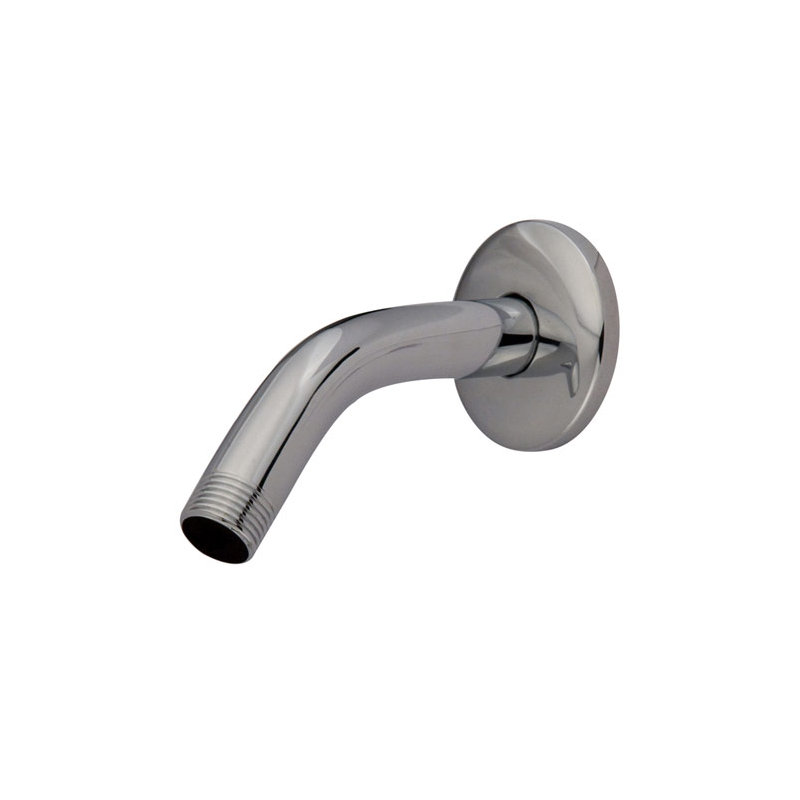 Hot Springs 6" Shower Arm and Flange, Polished Chrome