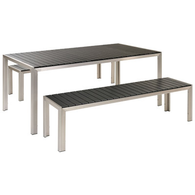 6 - Person Patio Dining Set with Rectangular Table