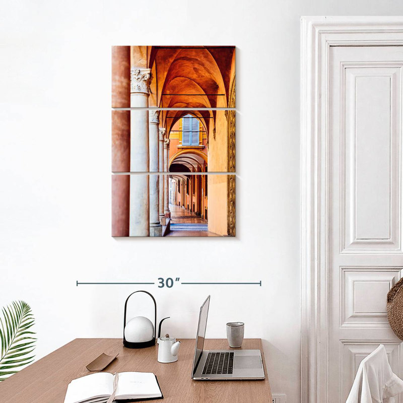 Lilie Porticoes Of Bologna, 32'' H x 20'' W
