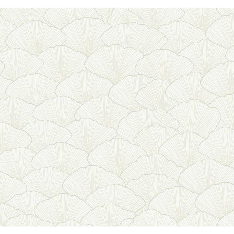 Non-Pasted Abstract, White/Cream
